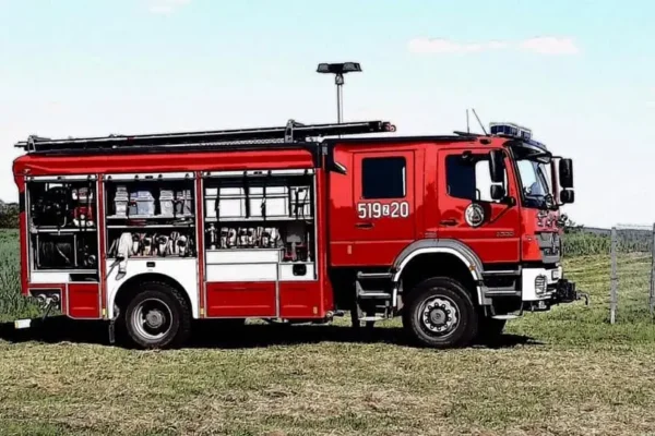 Strażacy z OSP Przelewice ukończyli szkolenie z ratownictwa wysokościowego