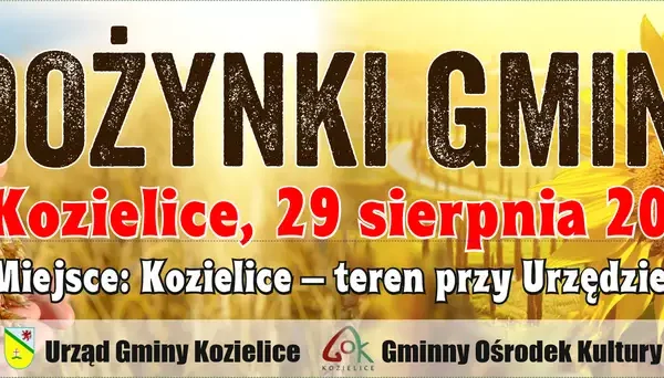 Dożynki Gminne w Kozielicach: stoiska, wystawcy i lokalne produkty