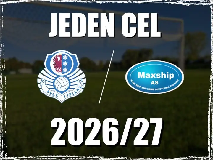 MAXSHIP INTER AS partnerem Stali Lipiany na kolejny sezon