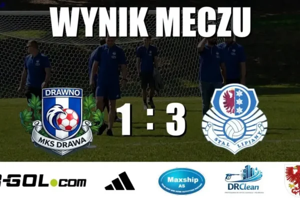 Piłkarze Stali Lipiany wygrywają w Drawnie i wracają z kompletem punktów