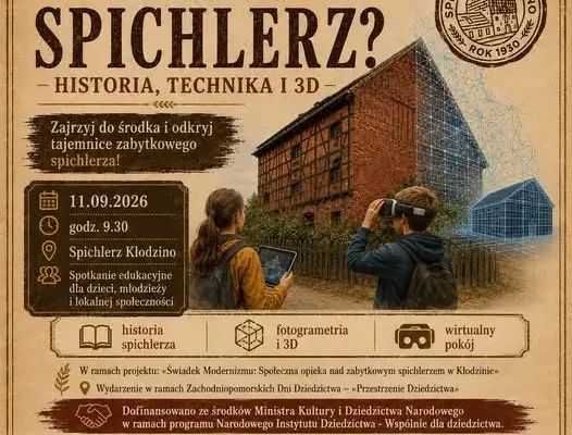 Spotkanie w Spichlerzu w Kłodzinie: historia, technika i 3D już 11 września
