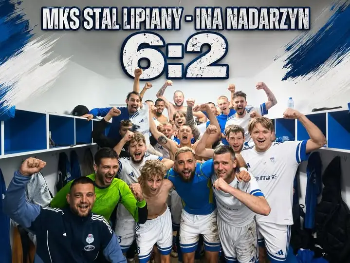 Stal Lipiany rozbija Inę Nadarzyn 6:2 i pewnie zdobywa komplet punktów