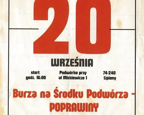 Burza na Środku Podwórza: Poprawiny po IV edycji już 20 września