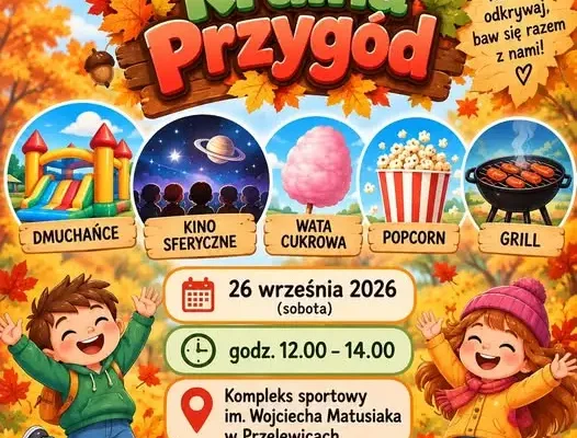 Jesienna Kraina Przygód w Przelewicach – rodzinna zabawa już 26 września