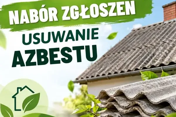 Gmina Warnice walczy z azbestem – nabór deklaracji do 16 października