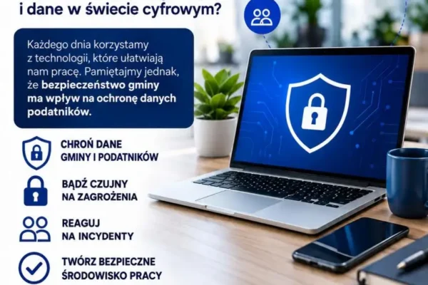 Cyberbezpieczny Samorząd – jak chronić dane gminy i mieszkańców